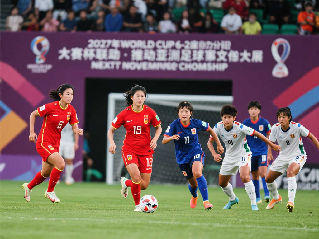 伍在賽場上